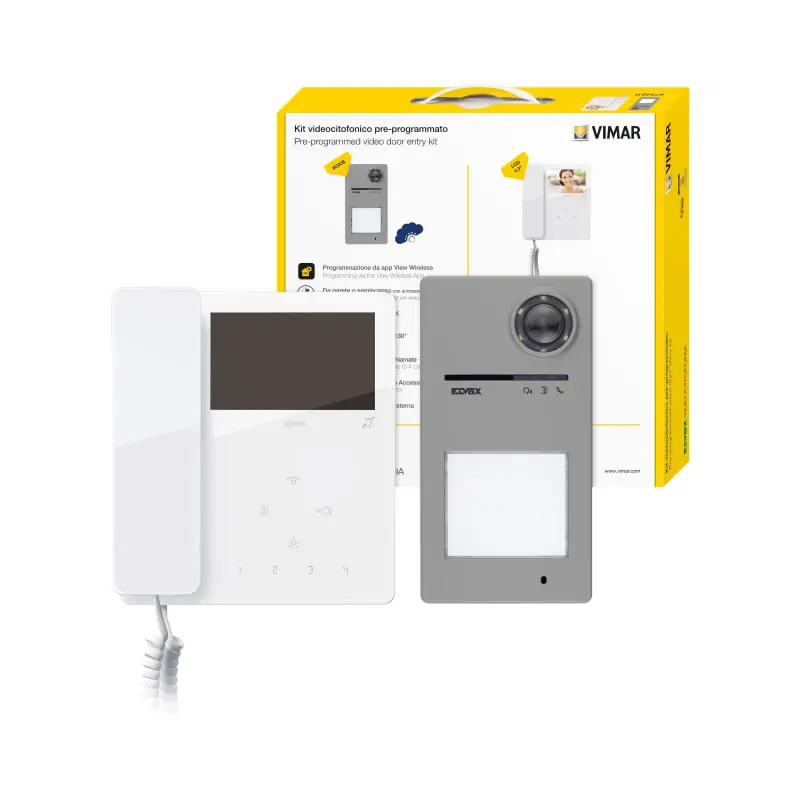 Kit videocit. 2F+ espand.Tab 4,3in+40170 - Vimar K7549.R