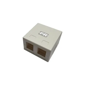 RJB2IP BOX KEYSTONE RJ-45 2P - FRACARRO 287785
