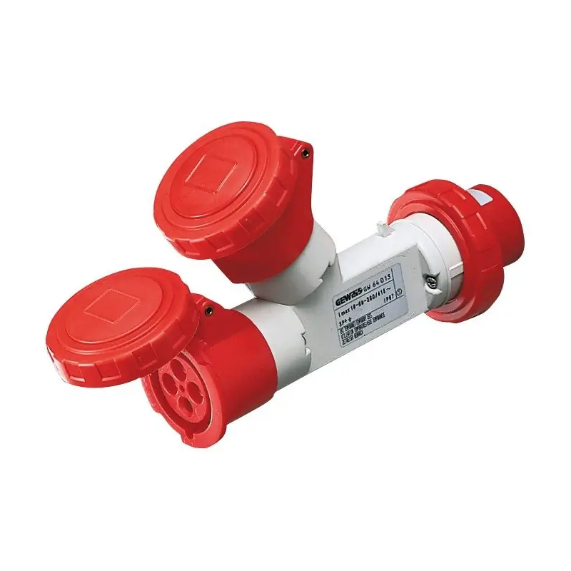 MOLTIPL.ST.2U 3P+T 16A 400V 6H - Gewiss GW64013