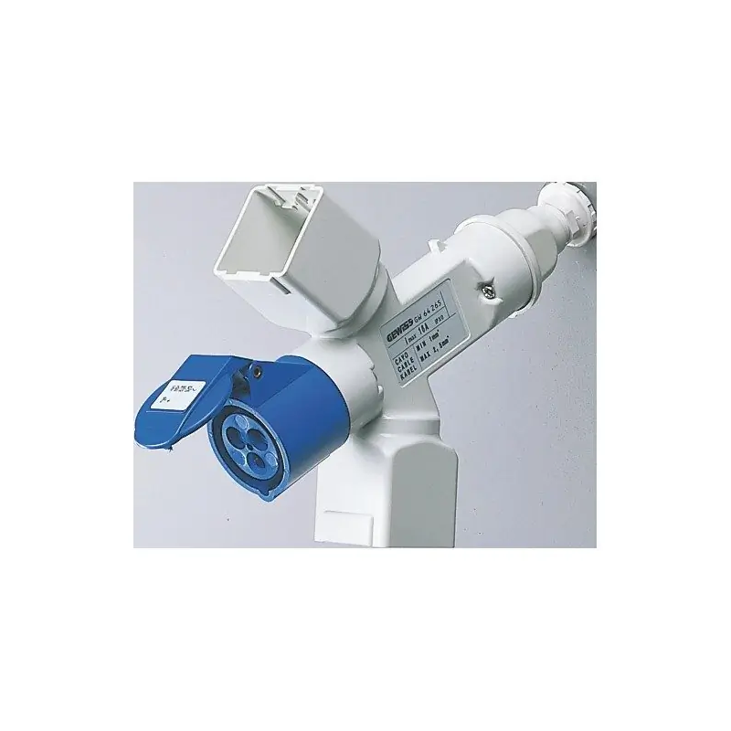 ADAT.PREDISP.-2+2 M.SYSTEM/2P+T 16A 6H - Gewiss GW64265