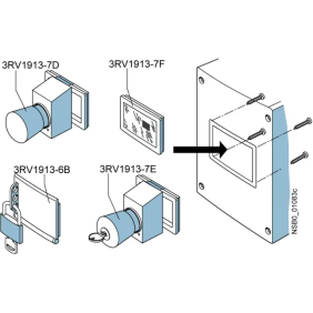 CORNICE 65X45MM , GUARNIZIP55 S00 - SIEMENS 3RV19137F