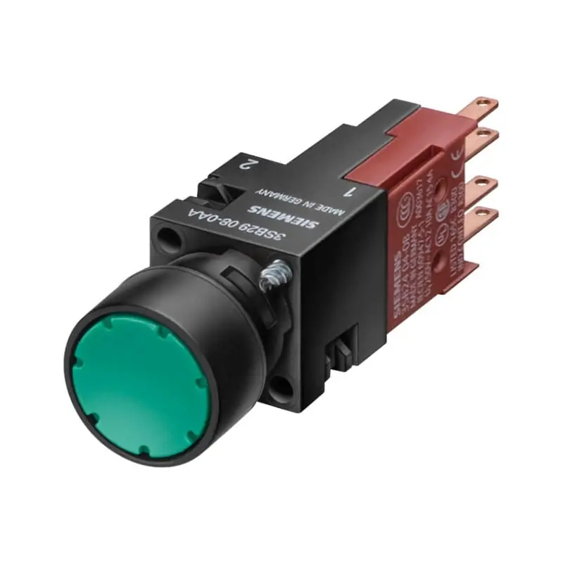 PULS PIATTO GIALLO 1L 16MM - SIEMENS 3SB22020AD01