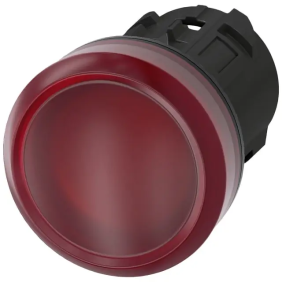 INDICATORE LUM.ROSSO LENTE LISCIA - SIEMENS 3SU10016AA200AA0