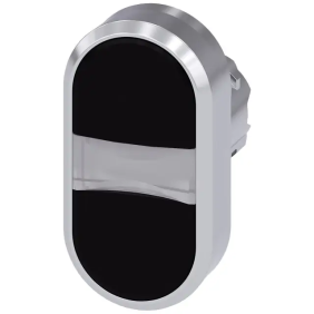 PULS. DOPPIO PIATTO NERO-NERO - SIEMENS 3SU10503AB110AA0