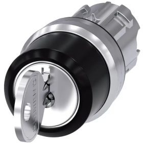 SEL.KEY SB30 3POS I-0-II, I+II - SIEMENS 3SU10504BL410AA0