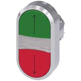 PULS.LUM.DOPPIO PIATTO VERDE-ROSSO ?-? - SIEMENS 3SU10513AB420AN0