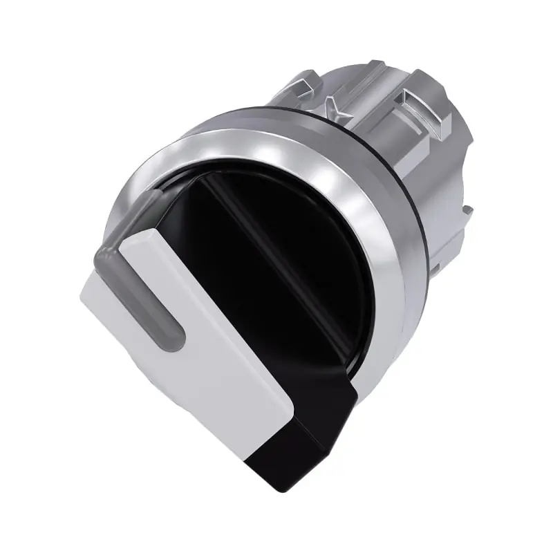 SEL.LUM.LEVA BIANCO MOMENT.2POS RIT.DX - SIEMENS 3SU10522BC600AA0