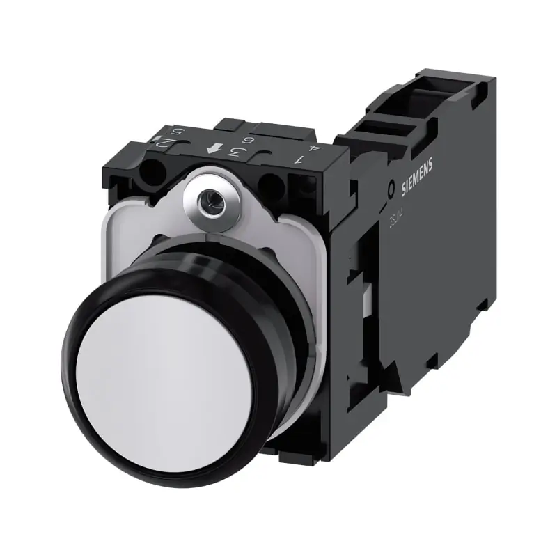 PULS. MOMENT.PLAST.BIANC 1NO+1NC VITE - SIEMENS 3SU11000AB601FA0