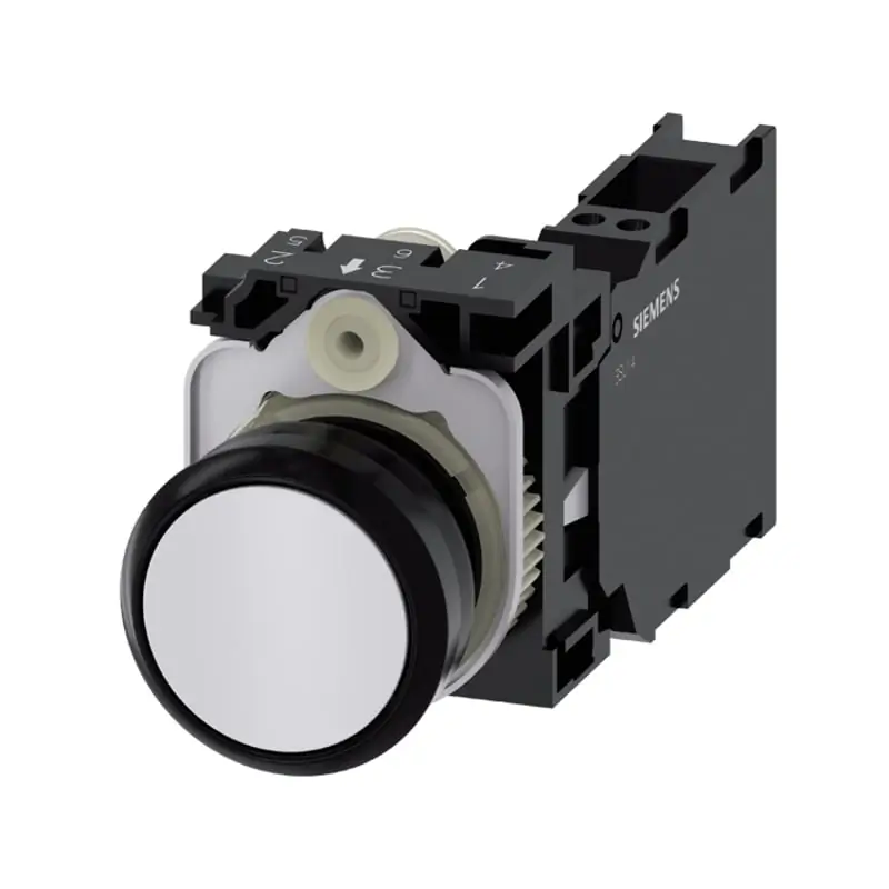 PULS. MOMENT.PLAST.BIANC 1NO+1NC MOLL - SIEMENS 3SU11000AB603FA0