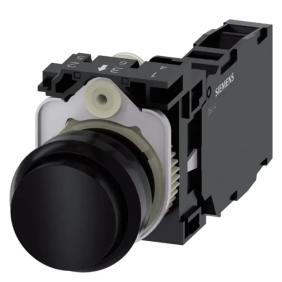 PULS.SPORG MOMENT.PLAST.NERO 1NO+1NC VITE - SIEMENS 3SU11000BB101FA0