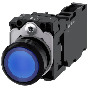 PULS.LUM.PLAST.BLU MOMENT 1NO+1NC LED24VE - SIEMENS 3SU11020AB501FA0