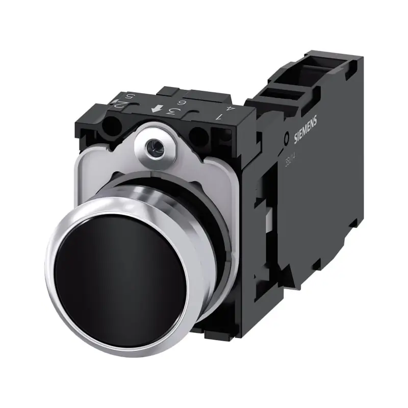 PULS.PIATTO MOMENT MET NERO 1NO+1NC VITE - SIEMENS 3SU11500AB101FA0