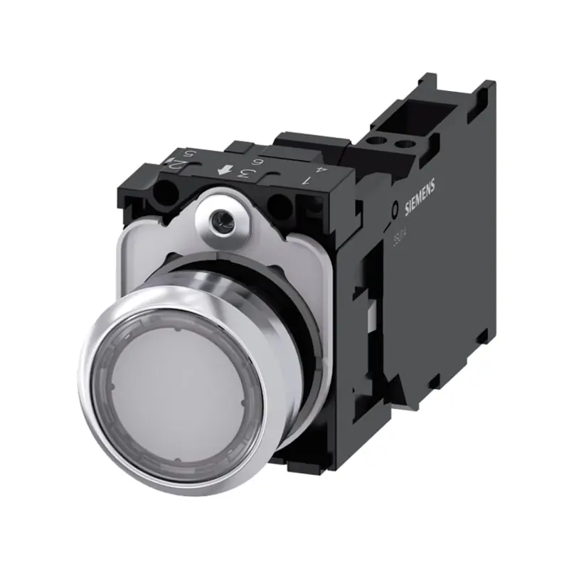 PULS.LUM.MET.TRAS MOMENT 1NO+1NC LED110V - SIEMENS 3SU11530AB703FA0