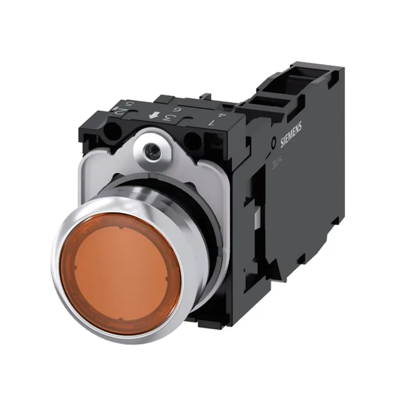 PULS.LUM.MET.AMBRA MOMENT 1NO+1NC LED230V - SIEMENS 3SU11560AB001FA0