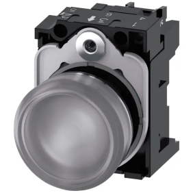 IND.LUM.TRASP.LENTE LISCIA LED 230V AC - SIEMENS 3SU11566AA701AA0