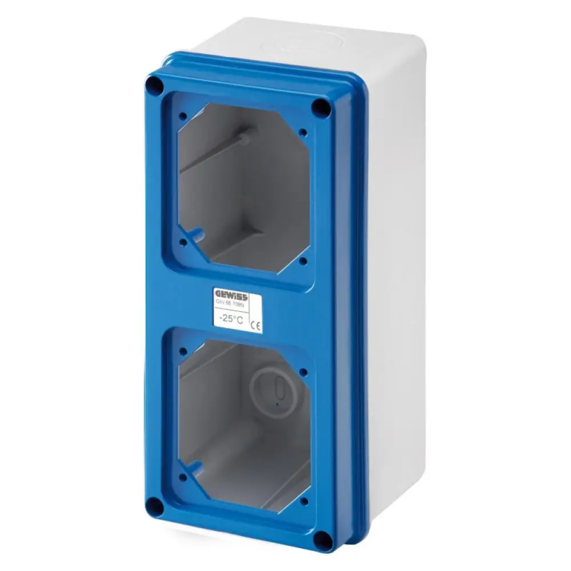 CASSETTA PARETE COP.FLAN. IP67 - Gewiss GW66741N