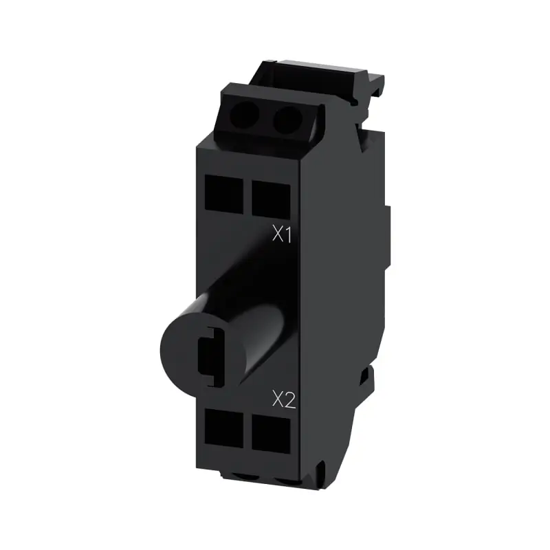 PORT. LED AMBRA MONT. BASE MOLL 24V UC - SIEMENS 3SU14012BB003AA0