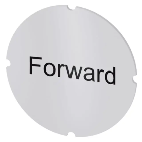 INSERTO TRASP. X PULS. SCRITTA FORWARD - SIEMENS 3SU19000AB710DN0