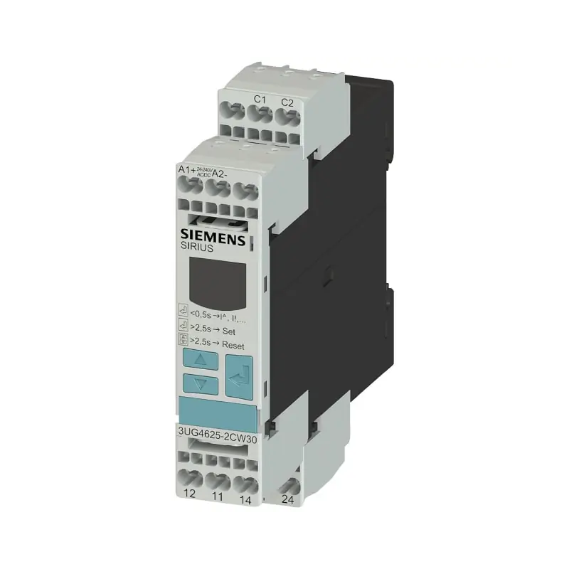 RELECONTR.COR.DI GUASTO 24-240VAC ML - SIEMENS 3UG46252CW30