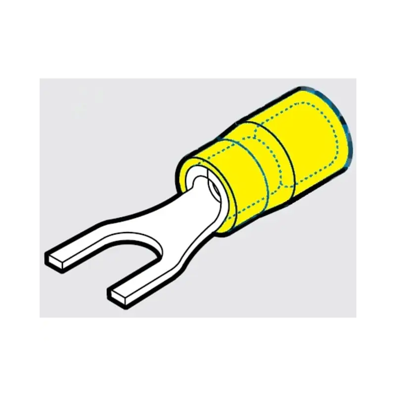 CAPOCOR. HALOGEN FREE GIALLO FORC.VITE 8MM. - CEMBRE GP-U8