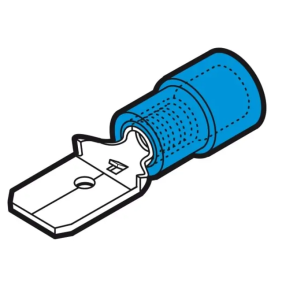 INNESTO MASCHIO BLU 6,35x0,8 - CEMBRE BF-M608