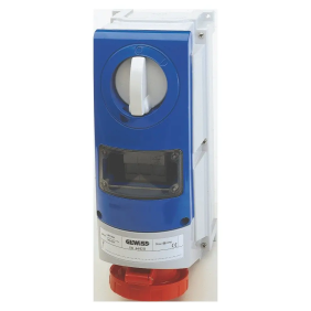 PRESA BL.IP66 C.F.3P+T 32A 380V 3H CBF - Gewiss GW66973