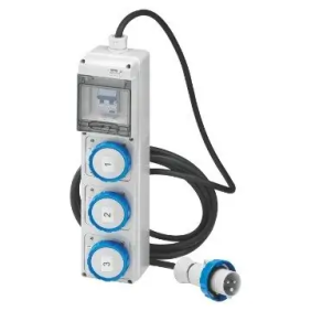 Q-DIN5 ASC IEC 1x2P 2x3P16A MOBILE - Gewiss GW68243N