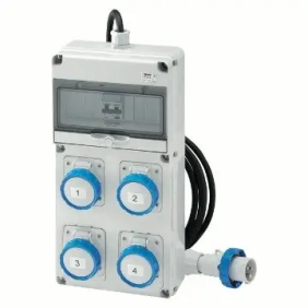 Q-DIN10 ASC IEC 3x2P 1x4P16A MOBILE - Gewiss GW68246N