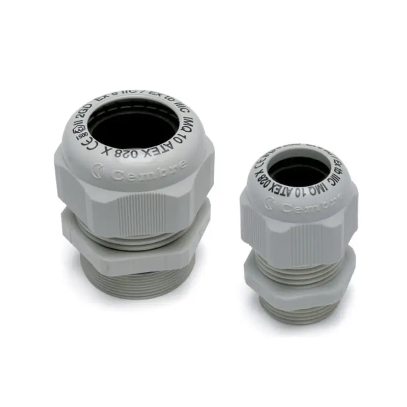 PRESSACAVO ATEX PA6.6 IP65 M20X1,5 GRIGIO - CEMBRE 4900.M20