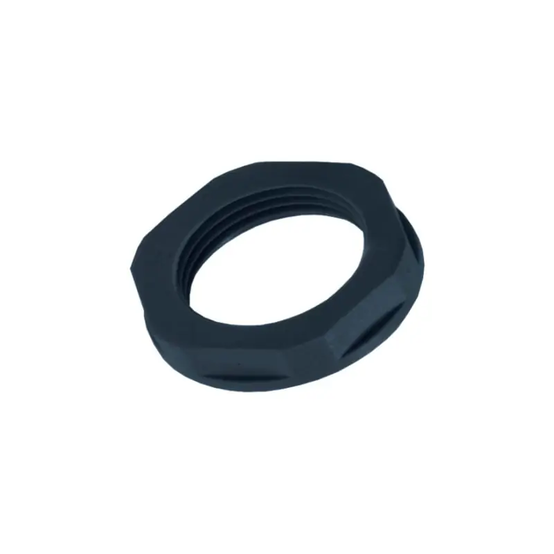 CONTRODADO PA6.6 CON COLLARE M16X1,5 NERO - CEMBRE 1143M16N