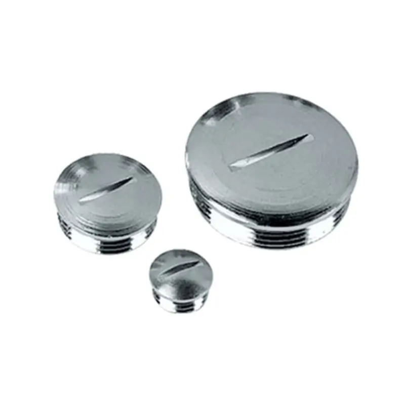 TAPPO OTTONE NICHELATO IP54 M25X1,5 - CEMBRE 2053M25N