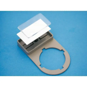 PORTA-TARGA PTPO-22 PER PULSANTI 17X30 MM - CEMBRE 34802