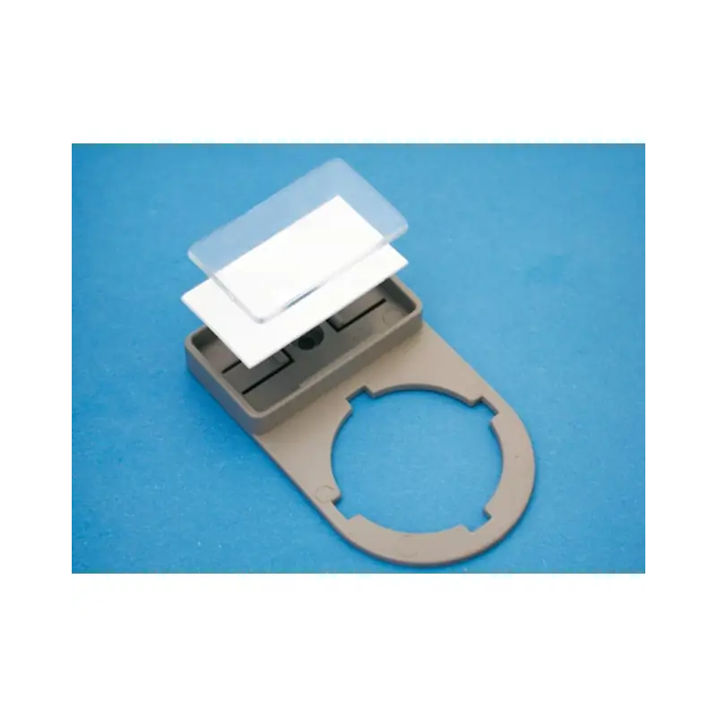 PORTA-TARGA PTPO-22 PER PULSANTI 17X30 MM - CEMBRE 34802