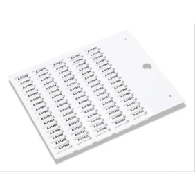 TARGHETTA MG-TPMF BLU 4X30MM X TUBETTI - CEMBRE 42066B