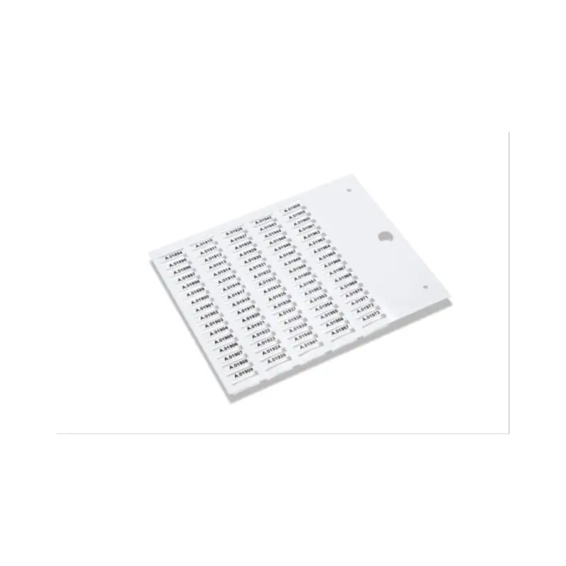 TARGHET.MG-TPMF GIALLA 4X10MM HALOGEN FREE - CEMBRE 42040B-HF