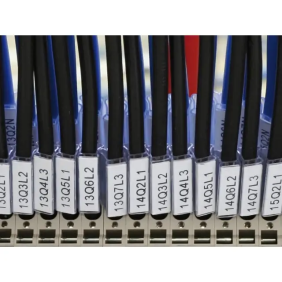 TARGHETTA MG-TPMF BIANCA 4X20MM X TUBETTI - CEMBRE 42093B