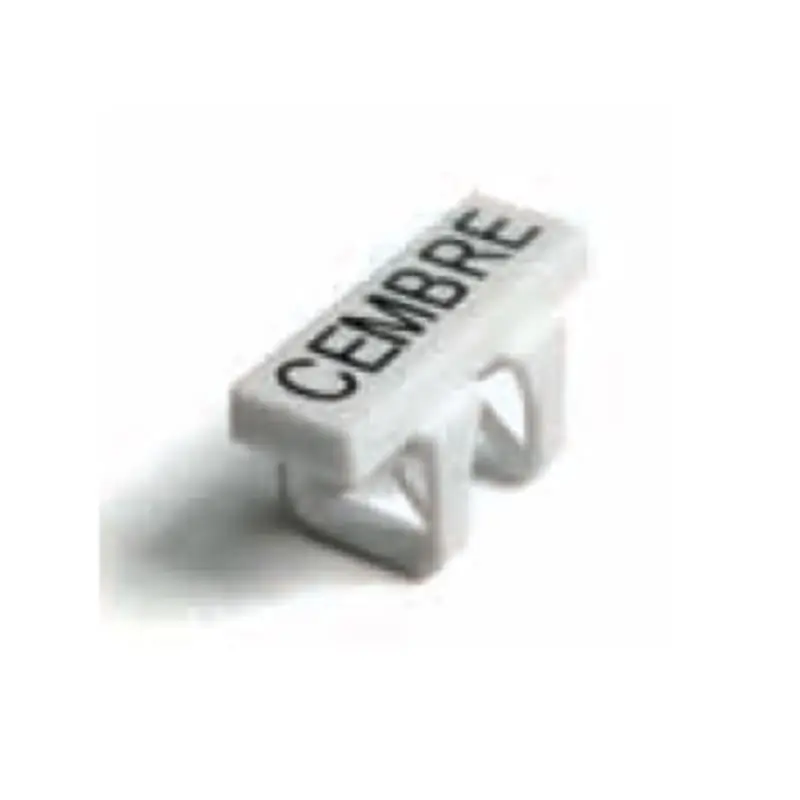 TAR.SEGNAC.MG-TDM-02 4X12MM.BIANCO 6 STELI - CEMBRE 40290