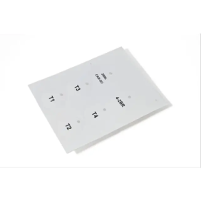 TARGHET. MG-DOG PVC PREFORATA BIANCA ? 35 - CEMBRE 48300