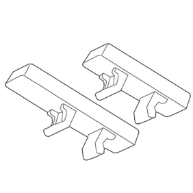 TARGHETTA MG-CPM-01 BIANCA 5X15 X MORSETTI - CEMBRE 41091N