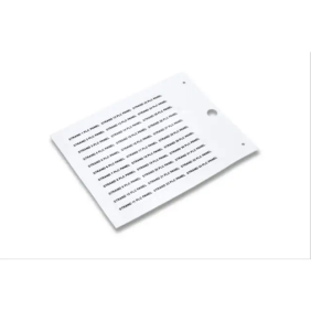 TARGHETTA MG-TAPW GIALLA 9X12 X CAVI/COMP. - CEMBRE 49042N