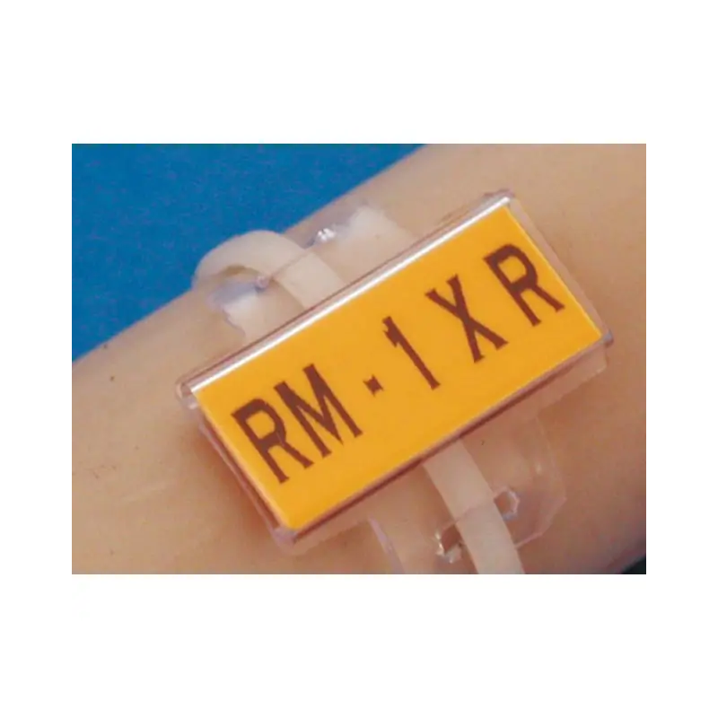 TARGHETTA MG-TAPW BIANCA 9X70 X CAVI/COMP. - CEMBRE 49095N