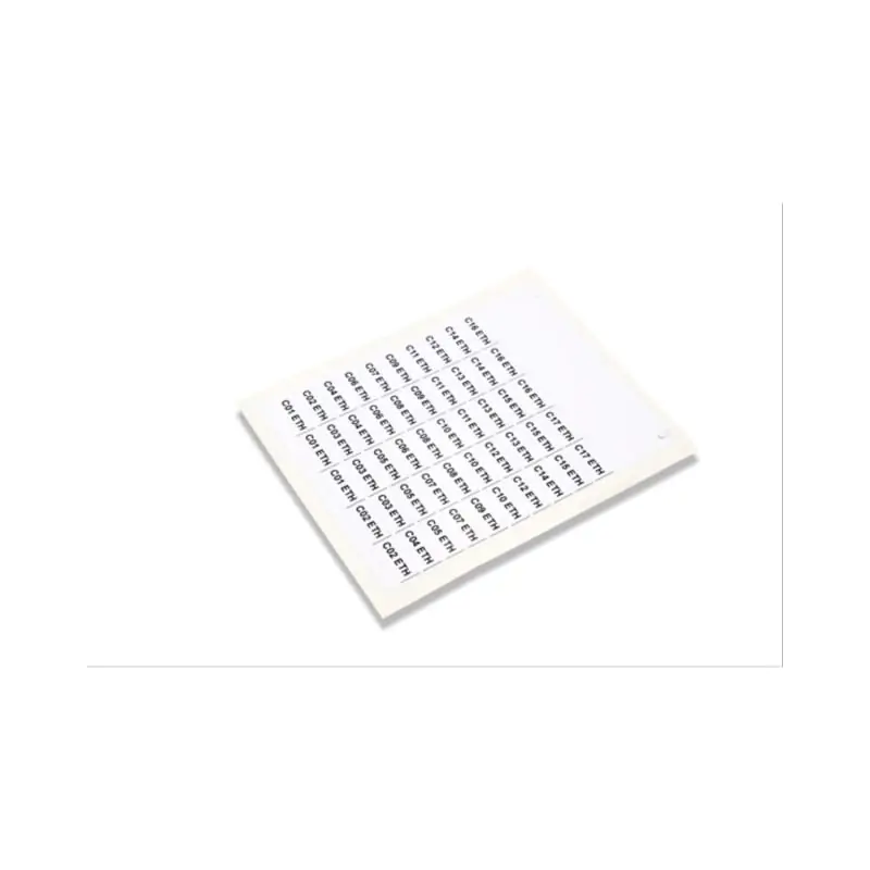 STRISCE MG-VYB GIALLE PER MORSETTI 4X105 - CEMBRE 16042N