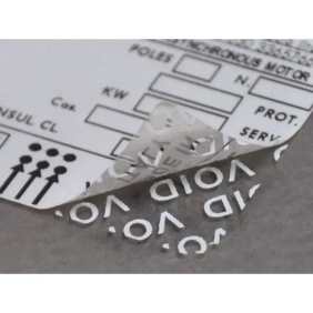 Etich.di sicurezza MG-SAT-V bianco 37x74 mm - CEMBRE 29002