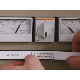 TARGHETTA MG-17.5-R X PROF. BIANCA 12X105 - CEMBRE 990788N