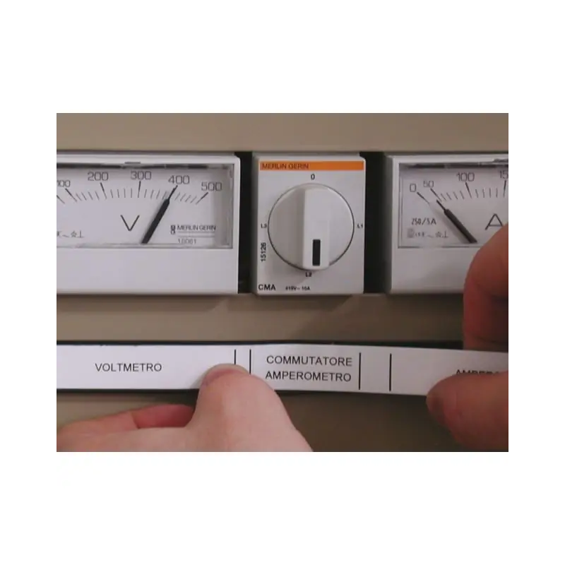 TARGHETTA MG-17.5-R X PROF. BIANCA 12X105 - CEMBRE 990788N