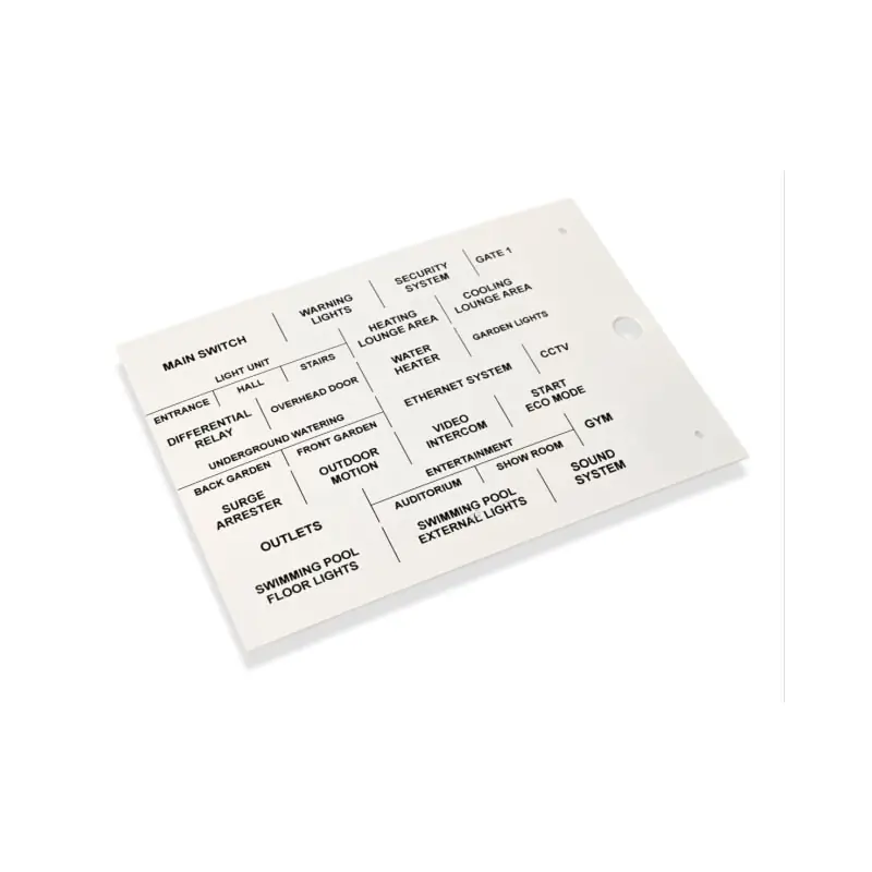 TARG.RIGIDE MG-17.5-A ADES. NERO 15X107,5 - CEMBRE 990833N