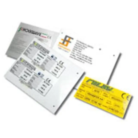 TARGA QUADRO MG-VRT-R GRIGIO PVC 62X88 - CEMBRE 48702GY