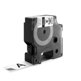 NASTRO 19 MM VINILE BIANCO SU NERO - CEMBRE 1805436