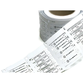 TARGH.ETF-ROLL HALOGEN FREE BIANCA 13X57 MM - CEMBRE 44192-HF