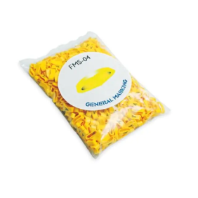 ANEL. PIATTO GIALLO FMS-04 L=4 MM.SIGLA COM - CEMBRE 32274-COM